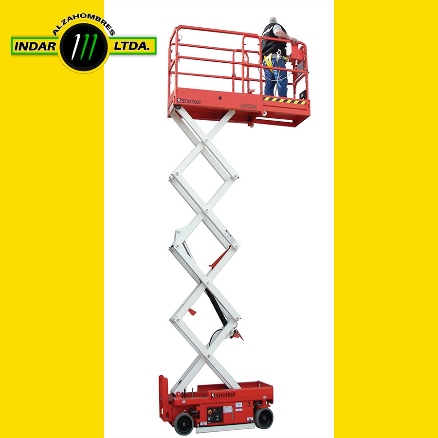 PLATAFORMA DE TIJERA ELECTRICA SNORKEL S2632E 9.8mt